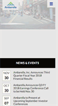 Mobile Screenshot of ambarella.com